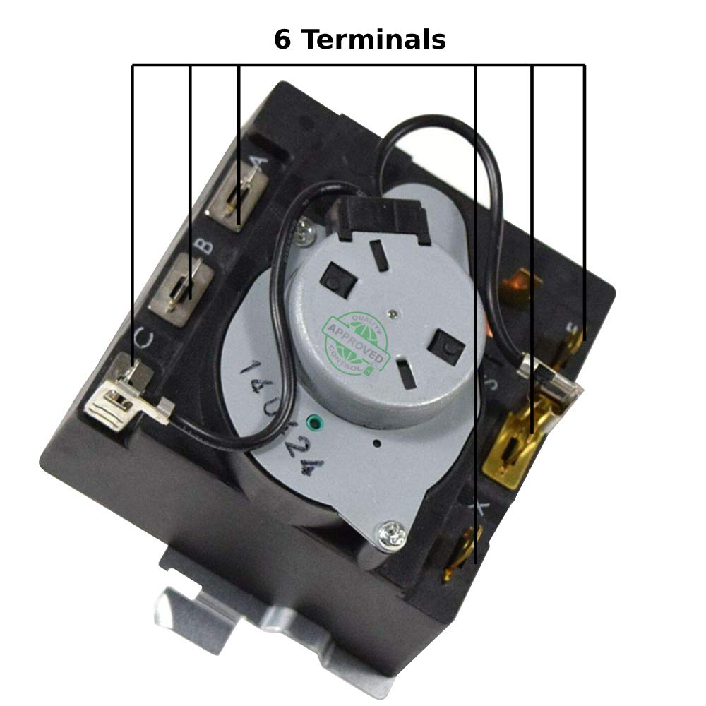 GLOB PRO SOLUTIONS MODEL TMD1CM11 Dryer Timer Control Replacement for GE, Hotpoint & General Electric Dryers - Compatible with TMD1CM11, 3276788, 234D1296P003 - Perfect for Laundry Room Repairs & Appliance Maintenance