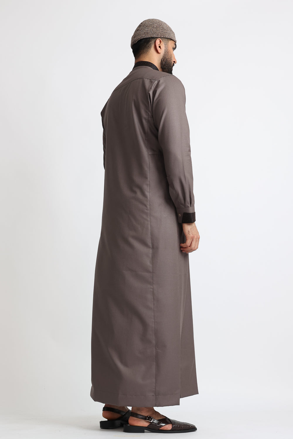 Premium J131 Noble Robe Thobe for Men - Traditional Islamic Arabic Dress - Perfect for Eid, Ramadan & Special Occasions
