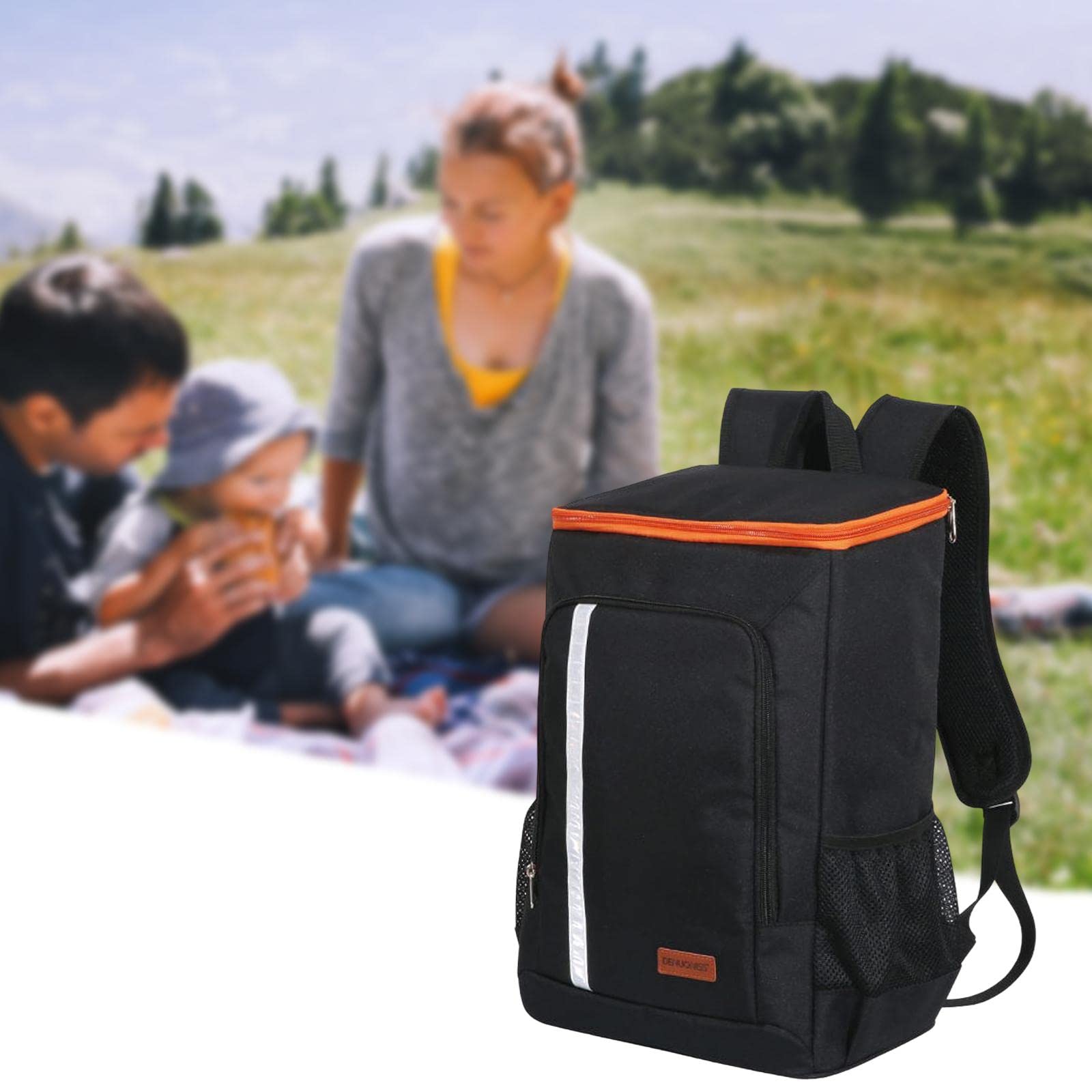LOSA 24L Insulated Cooler Backpack for Picnic, Camping, Fishing & Outdoor Travel - Portable Thermal Lunch Bag for Beach, Hiking & Tailgating