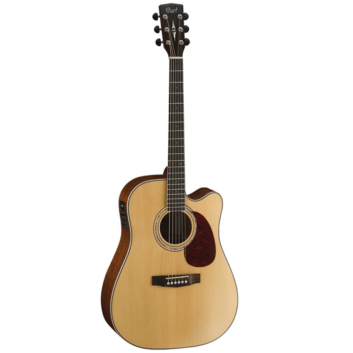 Cort MR710F NS Dreadnought Cutaway Acoustic Guitar - Perfect for Beginners, Performances & Home Practice
