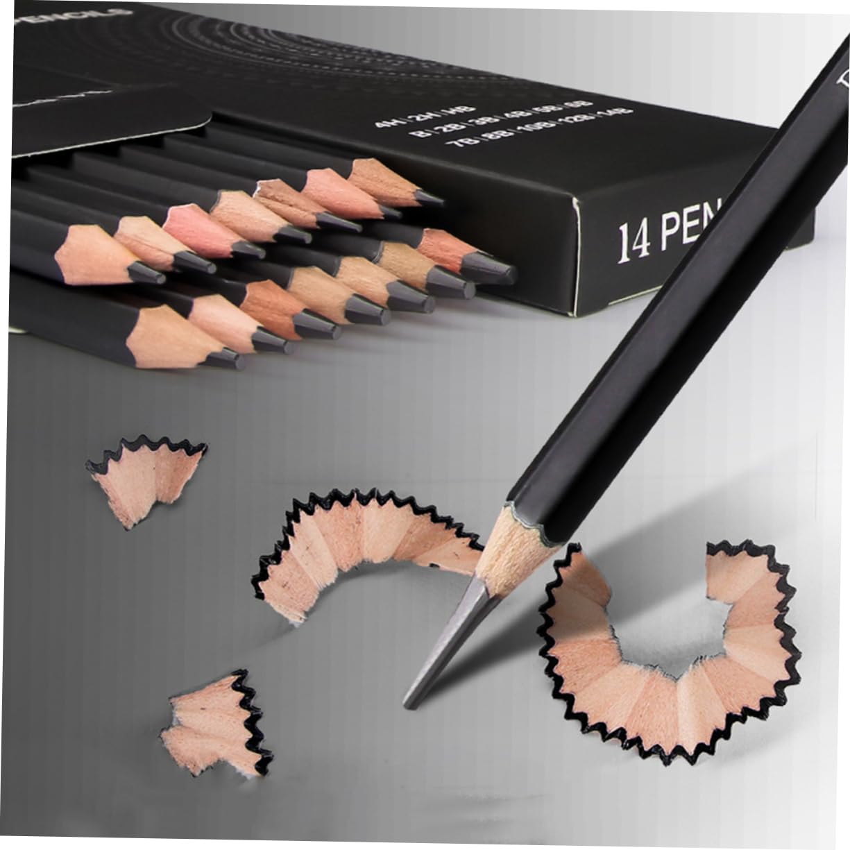 TEHAUX 28-Piece Professional Sketching Pencil Set - Graphite Drawing Pencils for Artists, Beginners & Students - Perfect for Sketching, Shading & Art Projects - Portable Art Supplies for Studio & Outdoor Use