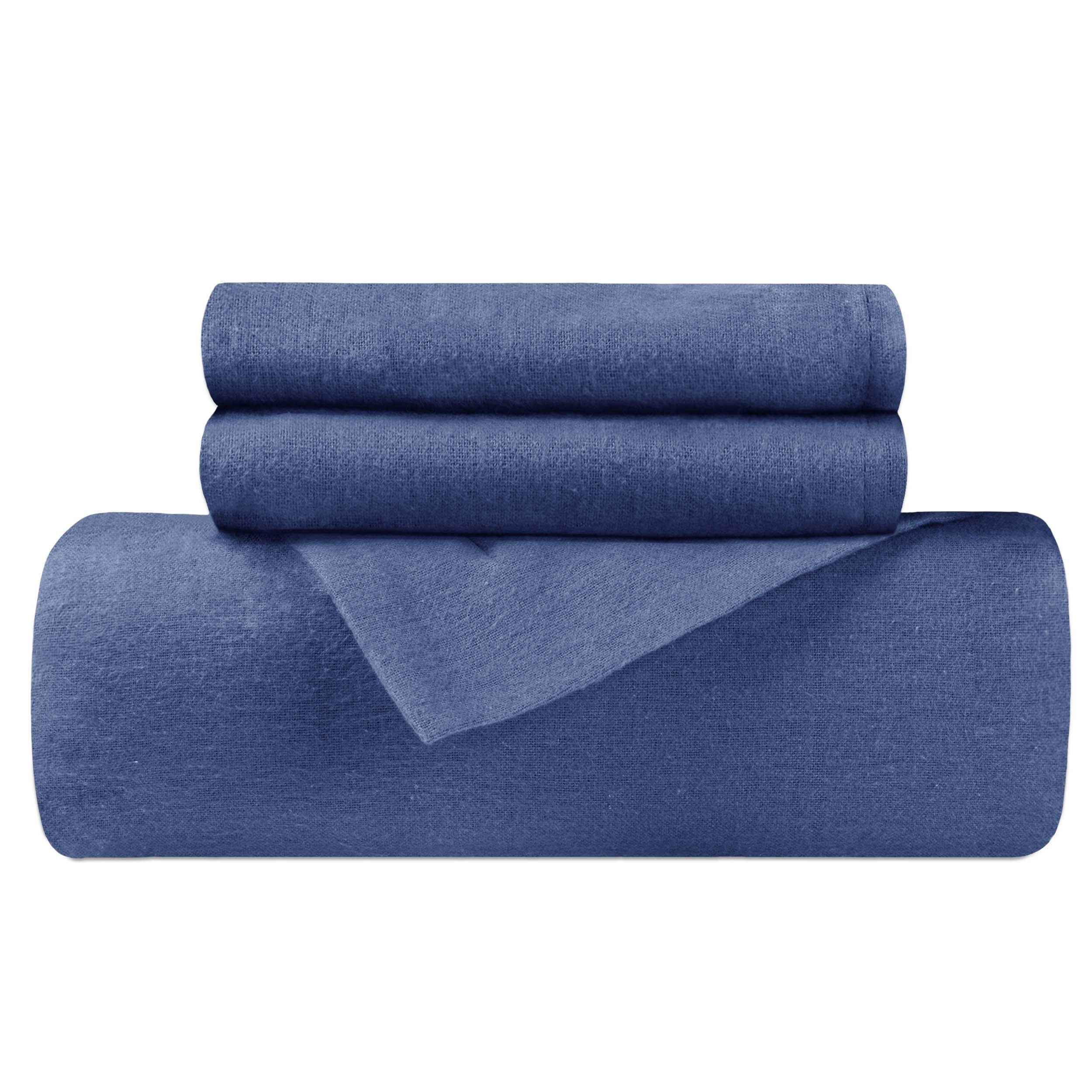 Premium 100% Cotton Flannel Duvet Cover Set - Soft & Cozy Bedding for Winter - Perfect for Master Bedroom, Guest Room & Cold Weather Comfort