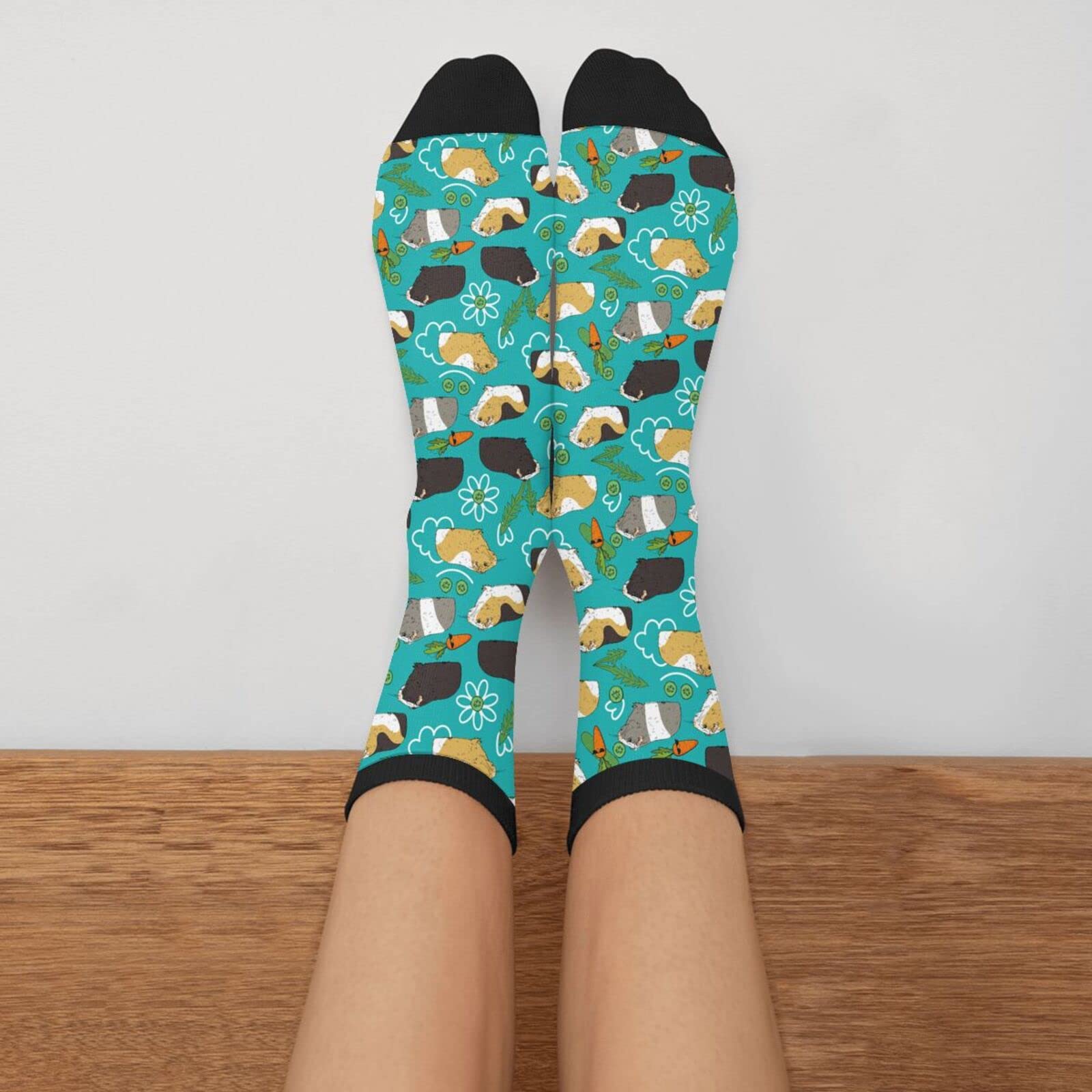 Funny Crazy Novelty Crew Socks for Men & Women - Comfortable Casual Dress Socks for Running, Athletic & Hiking - Perfect for Sports, Gifts & Everyday Wear