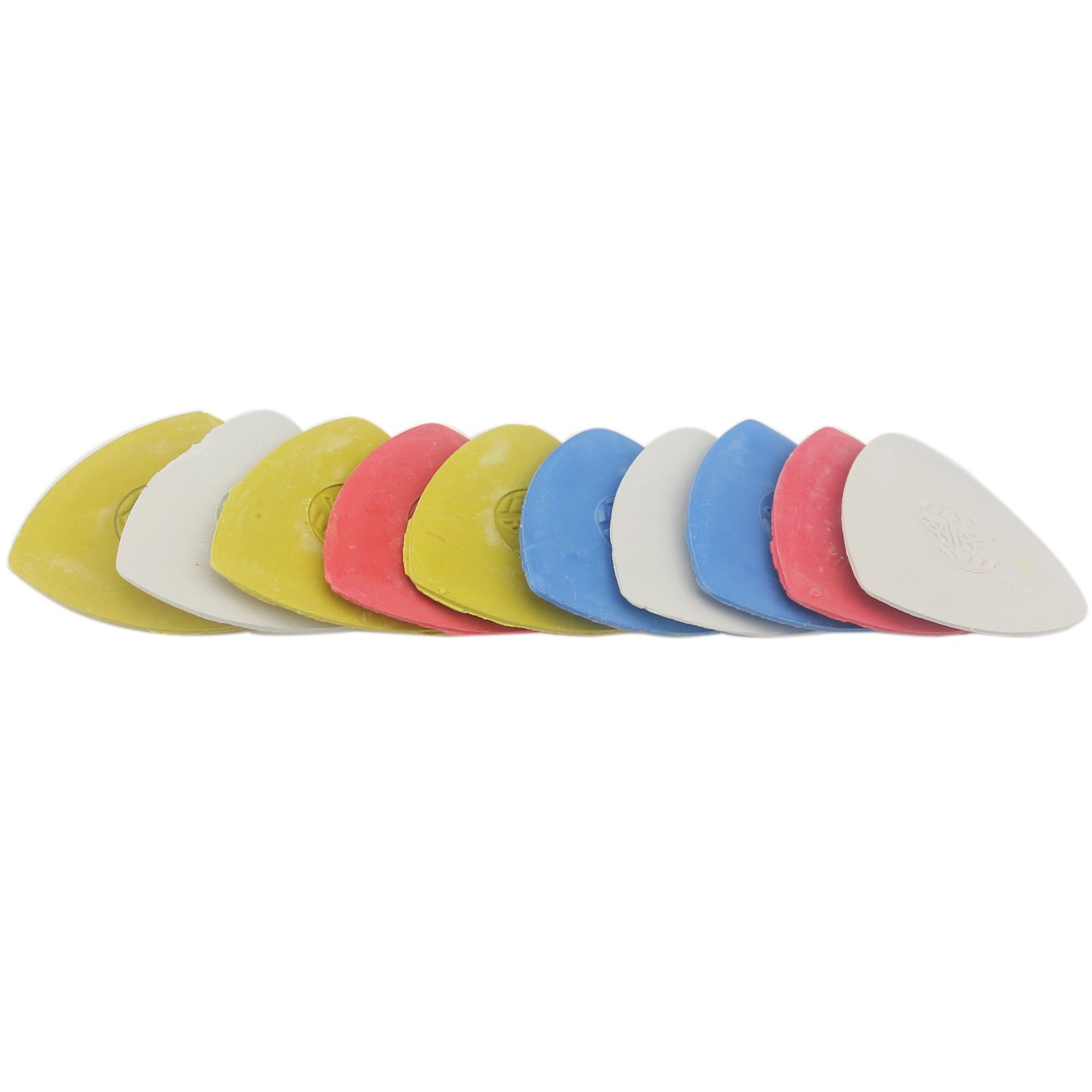 Ogrmar 10PCS Professional Tailor's Chalk Triangle Markers - Fabric Marking Pencils for Sewing, Quilting & Dressmaking - Washable & Precise Tailoring Tools for DIY Craft Projects