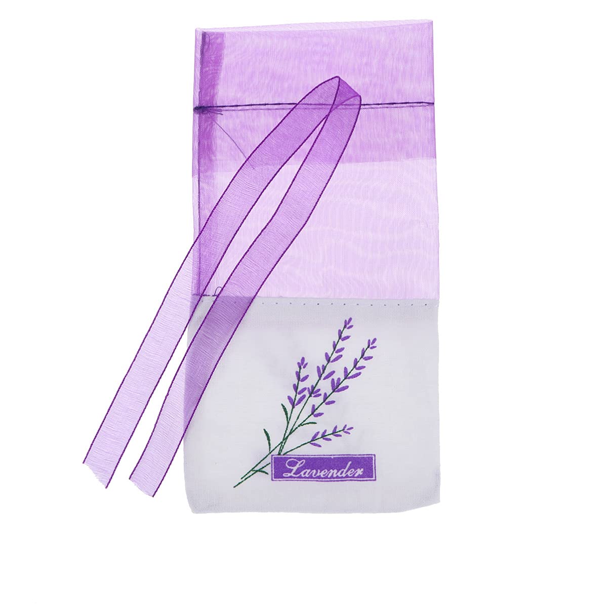 20-Piece Lavender Sachet Bags - Purple Sheer Organza Drawstring Pouches for Jewelry, Candy & Wedding Favors | Perfect for Party Decor, Home Fragrance & Gift Giving