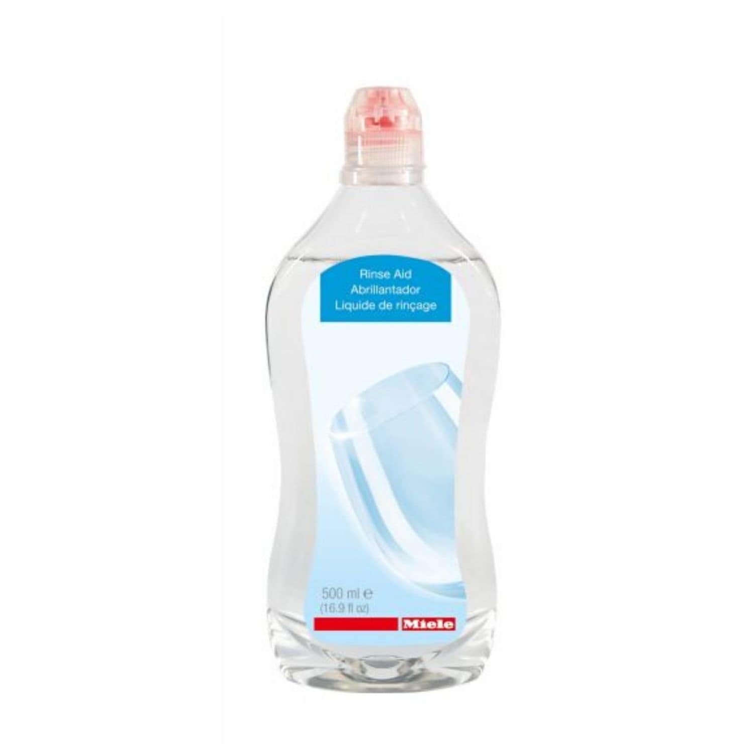 Miele Dishwasher Rinse Aid - 16.9 fl oz, Eliminates Water Spots & Residue for Sparkling Clean Dishes - Ideal for Miele Dishwashers & All Major Brands - Perfect for Daily Dishwashing & Glassware Care