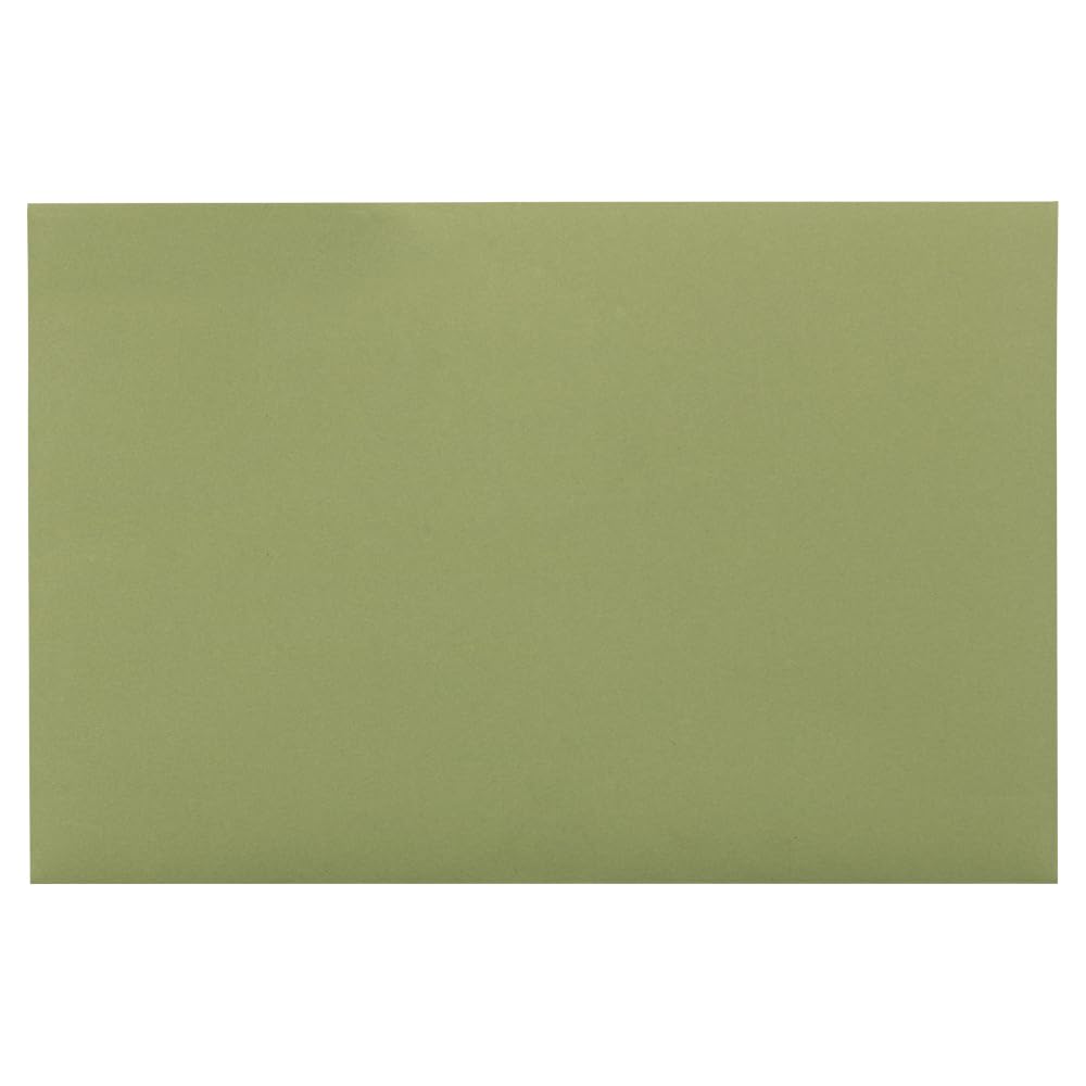 Premium 6 x 9 Olive Green Booklet Envelopes by JAM PAPER - Bulk Pack of 250 - Perfect for Wedding Invitations, Business Mailings & Greeting Cards