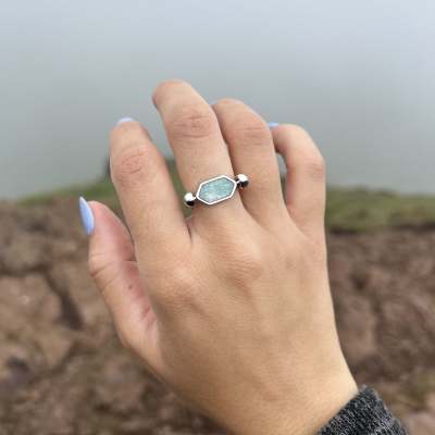 The Journey to Inner Peace: A Tale of Amazonite Hexagonal Bar