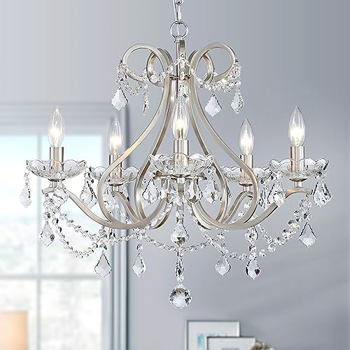 5-Light, Brushed Nickel