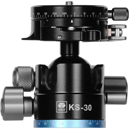 SIRUI KS 30 Friction Adjustable Low Gravity Ball Head for DSLR Camera - Perfect for Landscape, Wildlife & Travel Photography