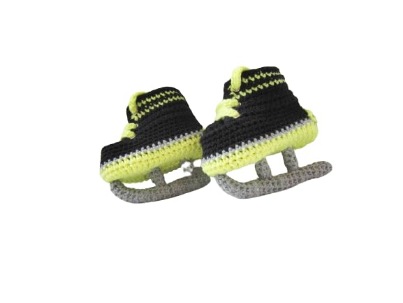 Crochet Baby Roller Shoes for Newborns 3-6 Months - Soft Infant Sports Shoes with Non-Slip Soles - Perfect Baby Shower Gift & First Walkers Booties for Toddlers - Ideal for Indoor Play, Outdoor Adventures & Special Occasions