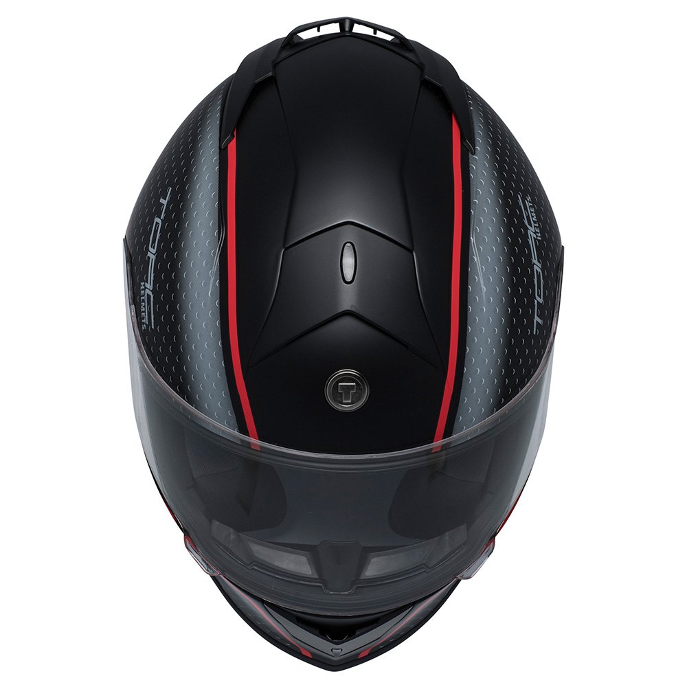 TORC Men's Full Face Motorcycle Helmet - DOT Approved for Safety - Lightweight & Comfortable for Long Rides - Perfect for Street Bikes, Cruisers & Racing