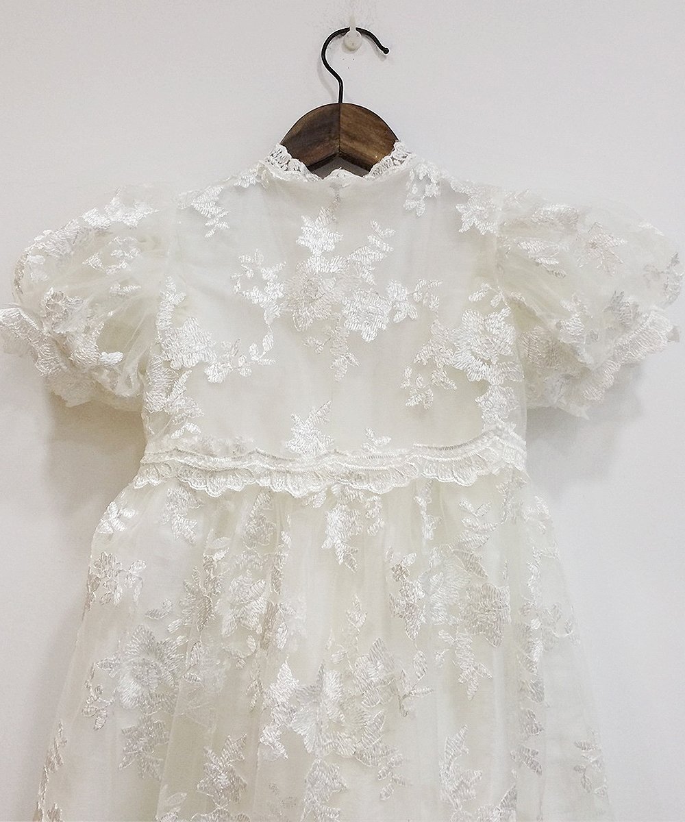 Abaowedding® Elegant Lace Christening Gowns for Baby - Soft Baptism Dress for Newborn & Infant - Perfect for Christening Ceremony, Baptism, First Communion & Special Occasions