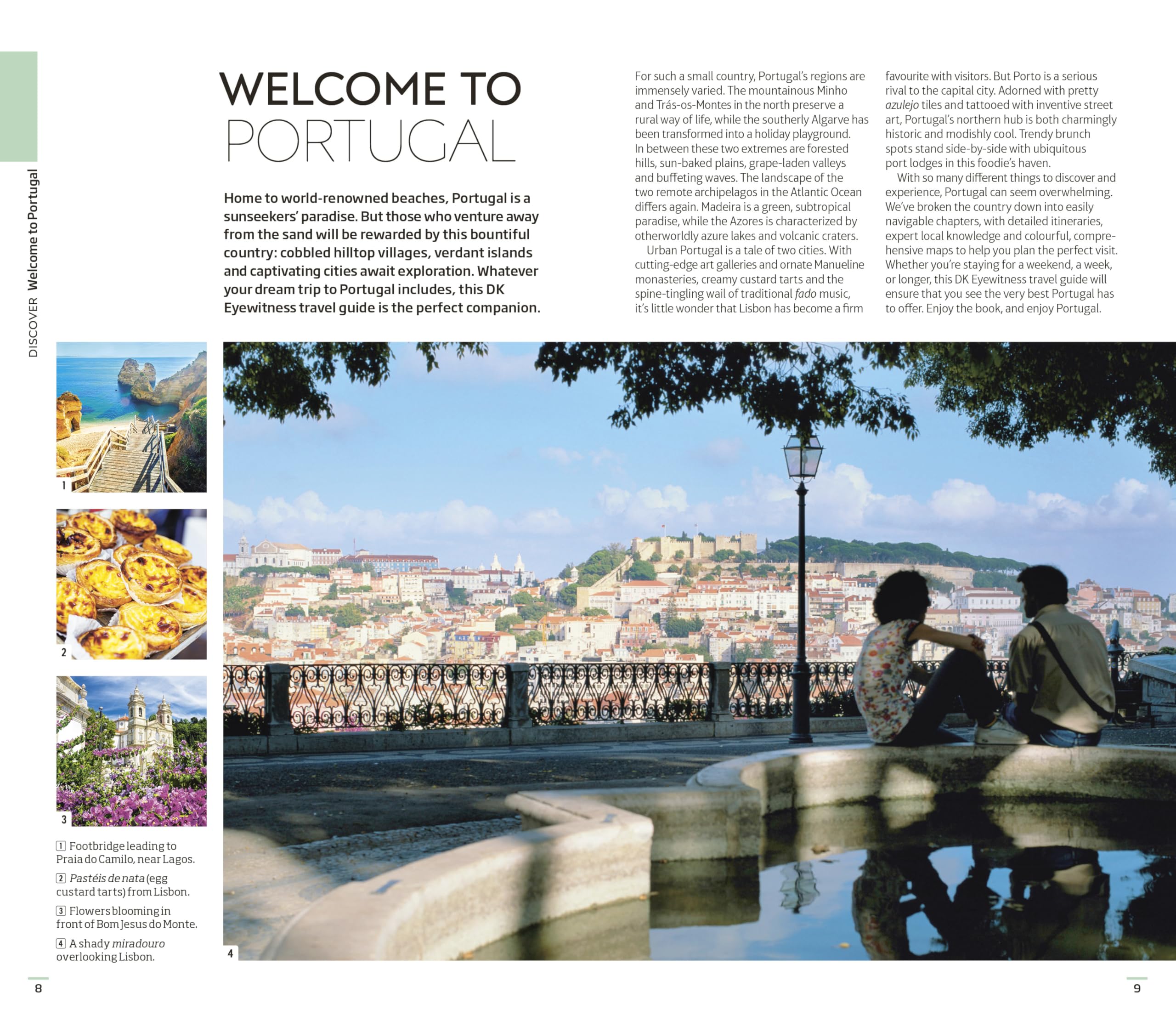 DK Portugal Travel Guide Book - Explore Lisbon, Porto & Algarve | Best Sights, Maps & Tips for Tourists | Perfect for Vacation Planning & Adventure Trips