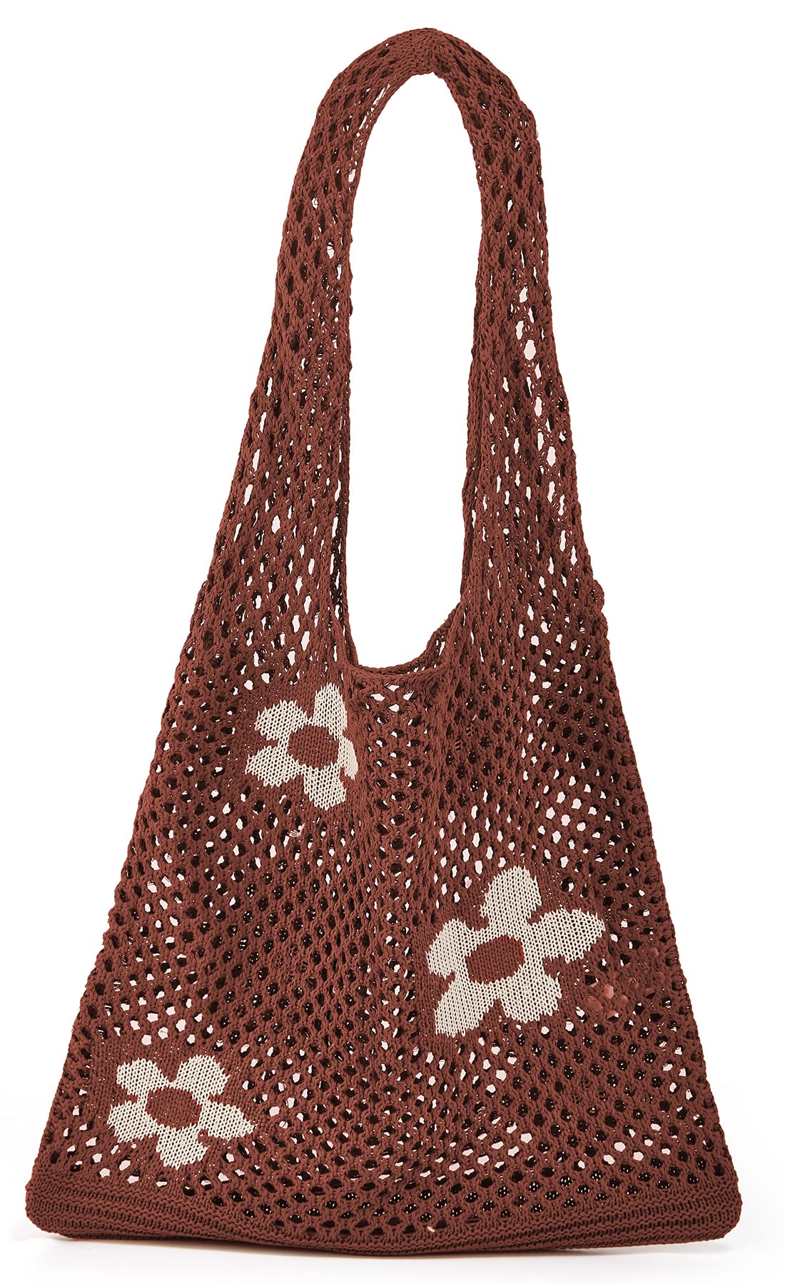 Stylish Knitted Hobo Tote Bag for Women - Cute Fairy Aesthetic Crossbody Satchel Handbag | Perfect for Daily Use, Shopping, and Travel Accessories