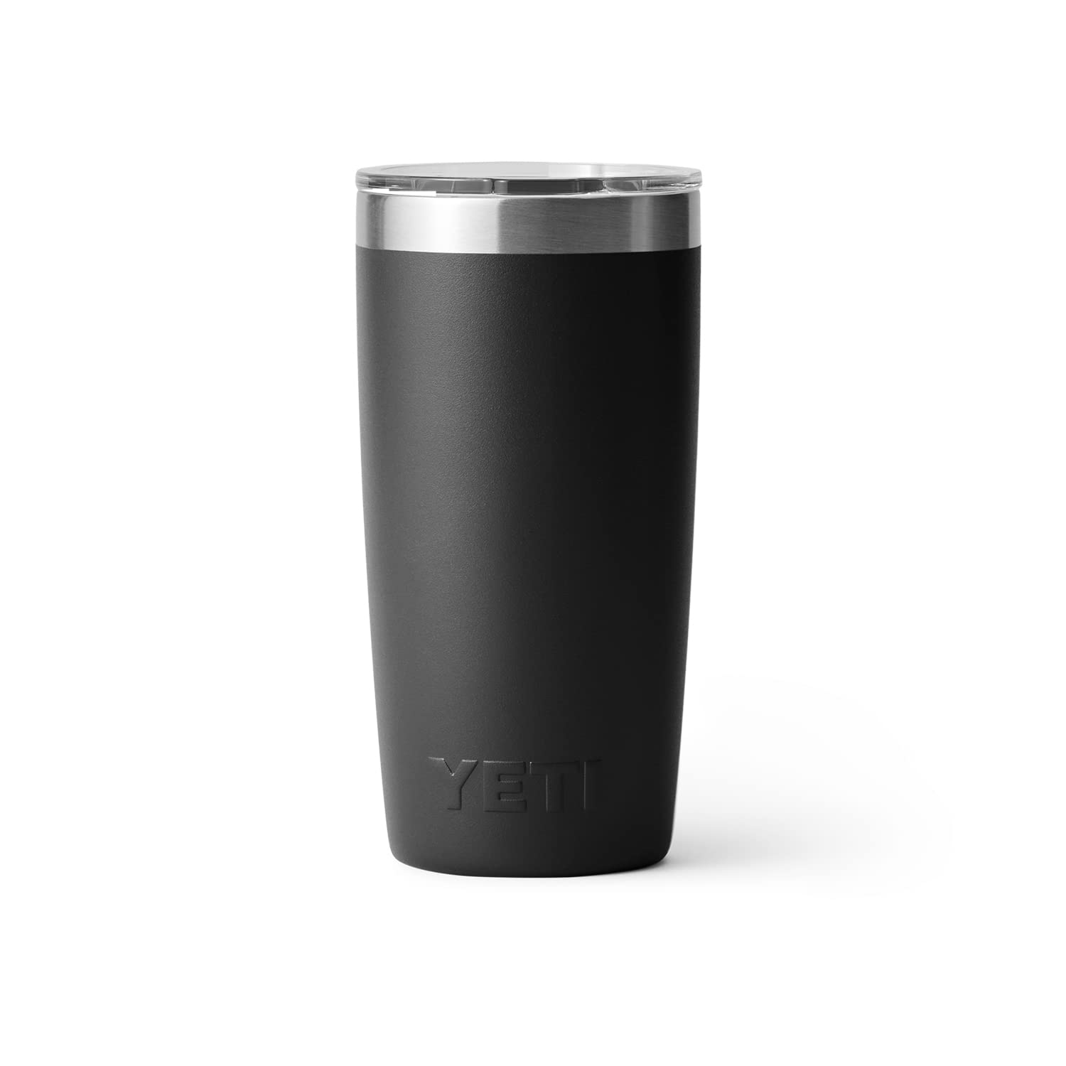 YETI Rambler 10 oz Stainless Steel Vacuum Insulated Tumbler with MagSlider Lid - Black - Keeps Drinks Hot/Cold for Hours - Perfect for Coffee, Hiking, Camping & Office Use