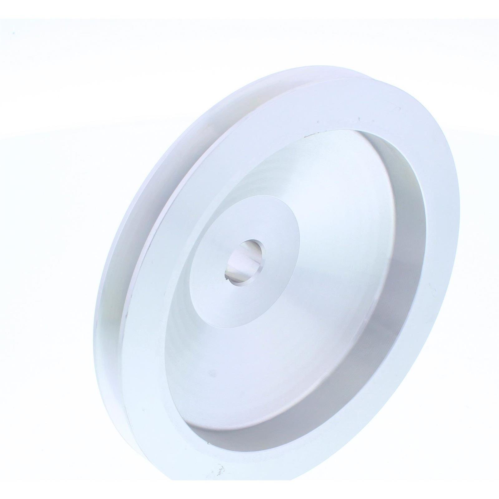 High-Performance Single Groove Power Steering Pump Pulley - CNC Billet Aluminum for Short Pump Applications - Perfect for Automotive Upgrades & Racing Modifications