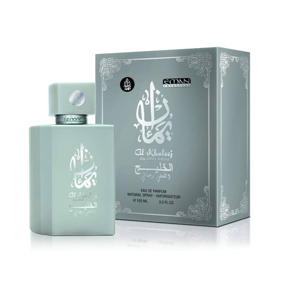 Al Khaleej Silver Eau de Parfum 100ml - Premium Arabian Fragrance for Men & Women | Perfect for Daily Wear, Special Occasions & Gifting