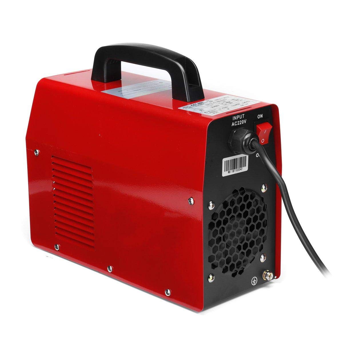 ZX7-250 220V 10-250A IGBT Inverter Stick Welder with LCD Digital Display - Portable Arc Welding Machine for Home DIY, Metal Repair & Construction Projects