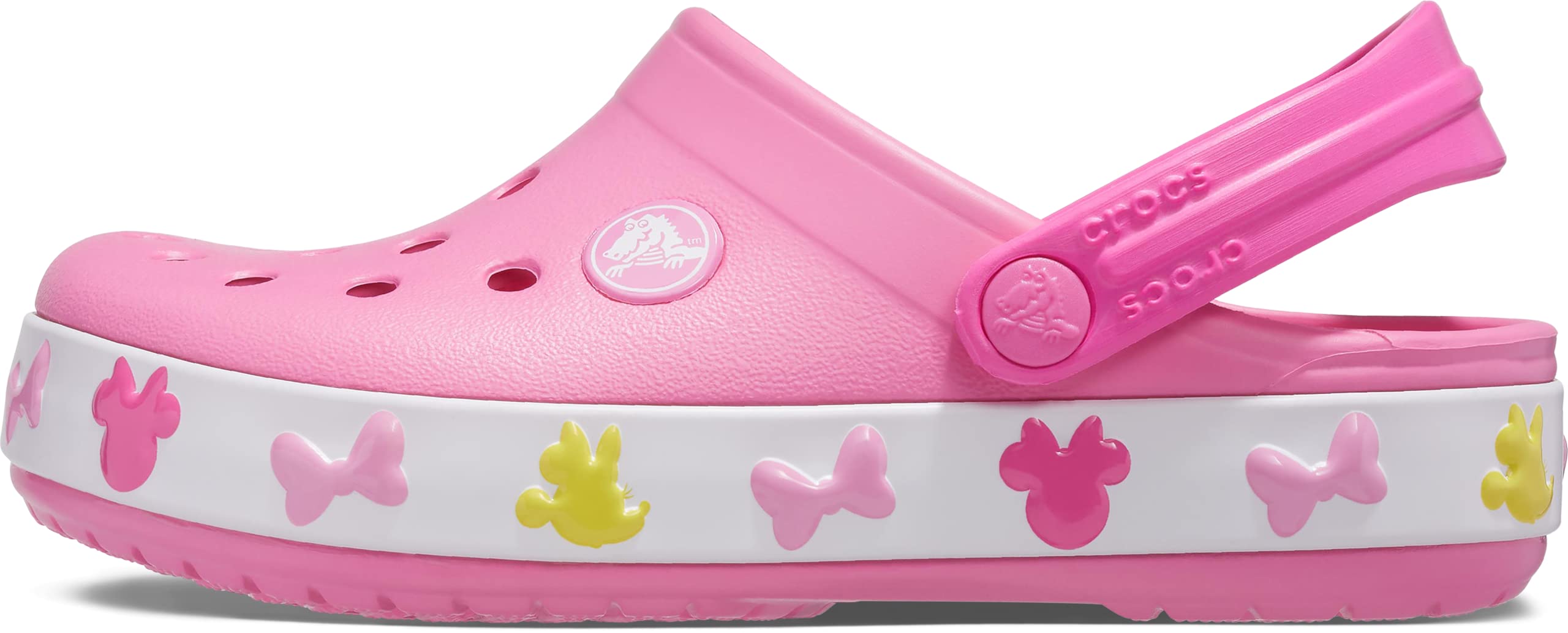 Crocs Kids' Mickey Mouse Clogs | Disney Light Up Shoes for Boys & Girls - Fun & Comfortable Slip-On Water Shoes for Playtime, Beach & Outdoor Activities