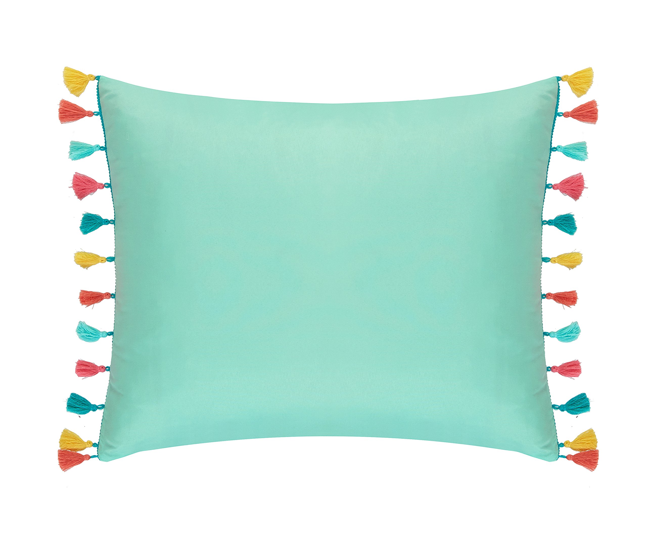 Idea Nouva Cassie Comforter Set Twin Size Aqua Blue - Soft Bedding Set for Kids & Teens Bedrooms, Dorm Room Essentials, Cozy Home Decor