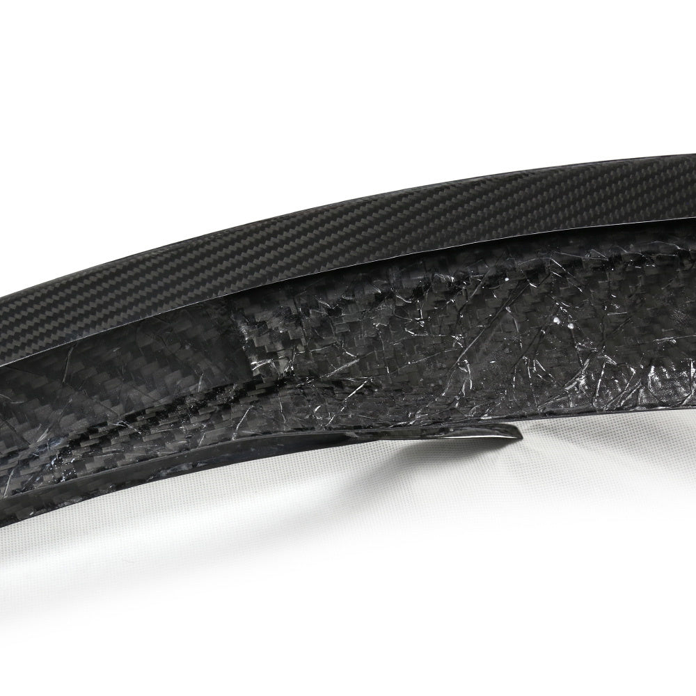 Premium Real Carbon Fiber Front Lip Spoiler for 2024+ Tesla Model 3 (Standard/Long Range) - OEM Fit, Aerodynamic Enhancement | Sporty Styling & Performance Upgrade for Daily Driving & Track Use
