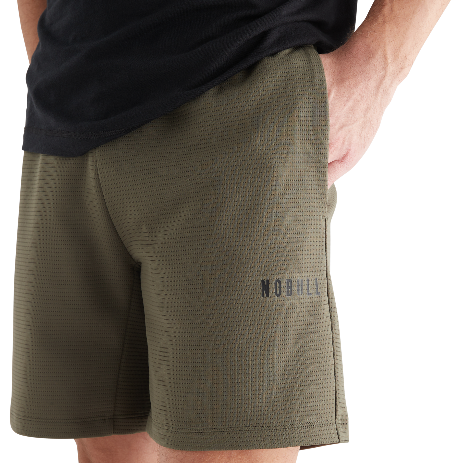 Men's Textured Knit Shorts - Comfortable 7-Inch Casual Summer Shorts for Gym, Beach & Lounge | Breathable & Stylish