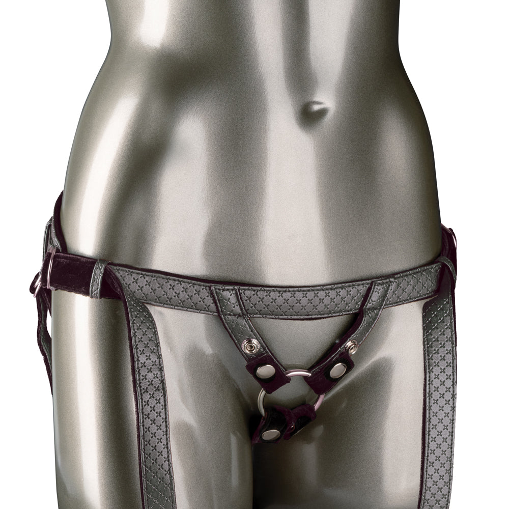 Her Royal Harness - The Regal Duchess Low Profile Strap-On Dildo Harness for Women | Comfortable & Adjustable for Couples Play & LGBTQ+ Intimacy