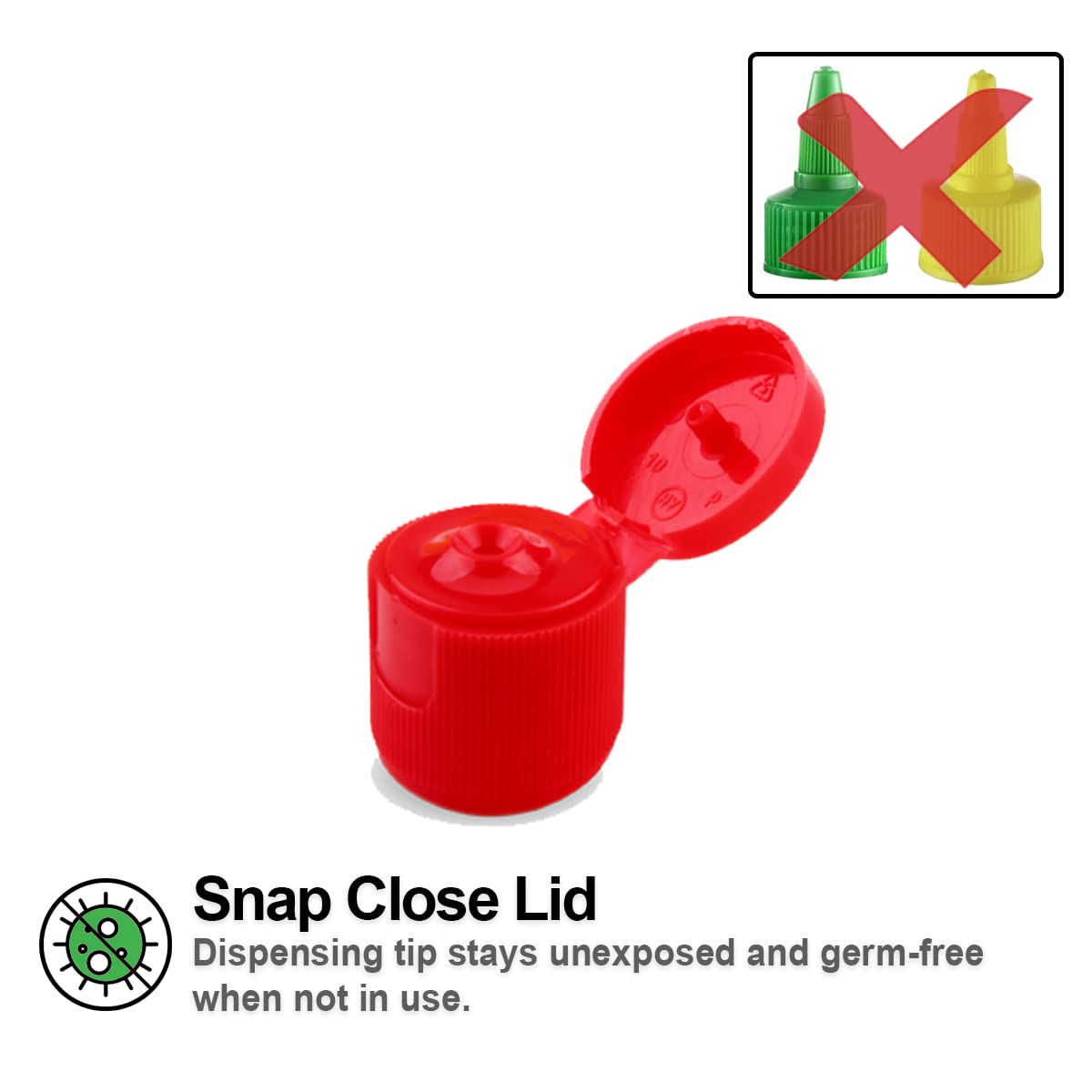 Refillable Mini Hot Sauce Bottle Keychain - 1 Oz Empty Travel Hot Sauce Container - BPA-Free & Food Grade - Portable Spicy Condiment Carrier - Perfect for Camping, Hiking & On-the-Go Meals - Ships Empty with Funnel