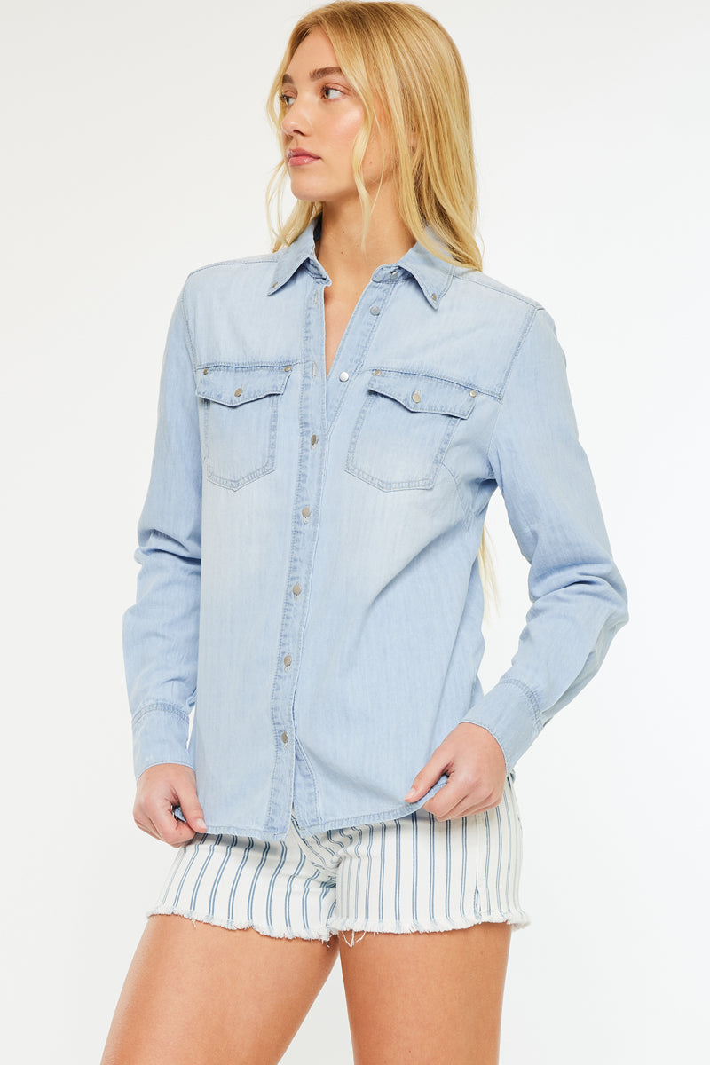 Stylish Trini Button Down Shirt for Men - Comfortable & Breathable Casual Dress Shirt - Perfect for Office, Date Night & Summer Outings