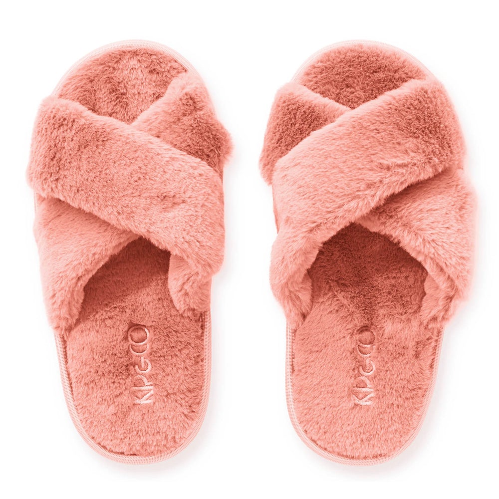 Soft Kids Blush Slippers - Cozy Indoor House Shoes for Girls & Boys - Perfect for Bedtime, Playtime & Relaxing at Home