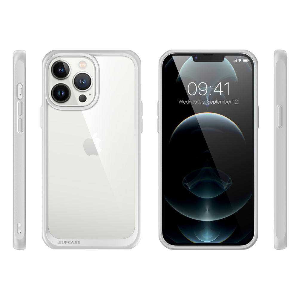 iPhone 13 Pro Max Case 6.7 Inch - Slim Clear Protective Cover with Shockproof Design | Unicorn Beetle Style in Gray | Perfect for Everyday Use, Travel & Outdoor Activities