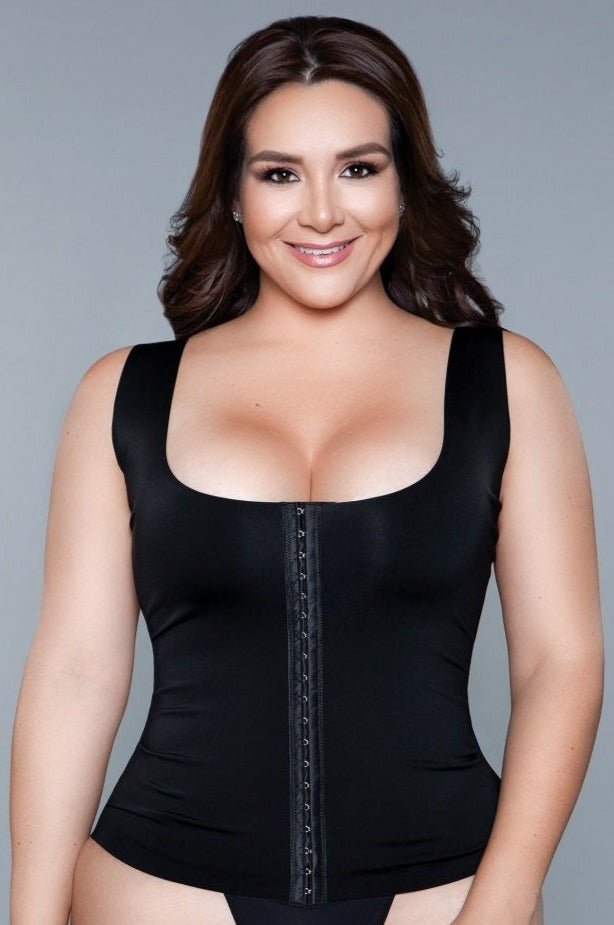 BeWicked Women's Miraculous Shapewear Top 2041 - Seamless Tummy Control Bodysuit for Smoothing & Slimming - Perfect for Dresses, Workwear & Special Occasions