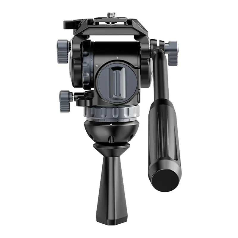 Ulanzi T045 VideoFast Heavy Duty Fluid Head Tripod - Professional Smooth Pan & Tilt for DSLR, Mirrorless, Camcorders - Perfect for Vlogging, Filmmaking, Travel Videos