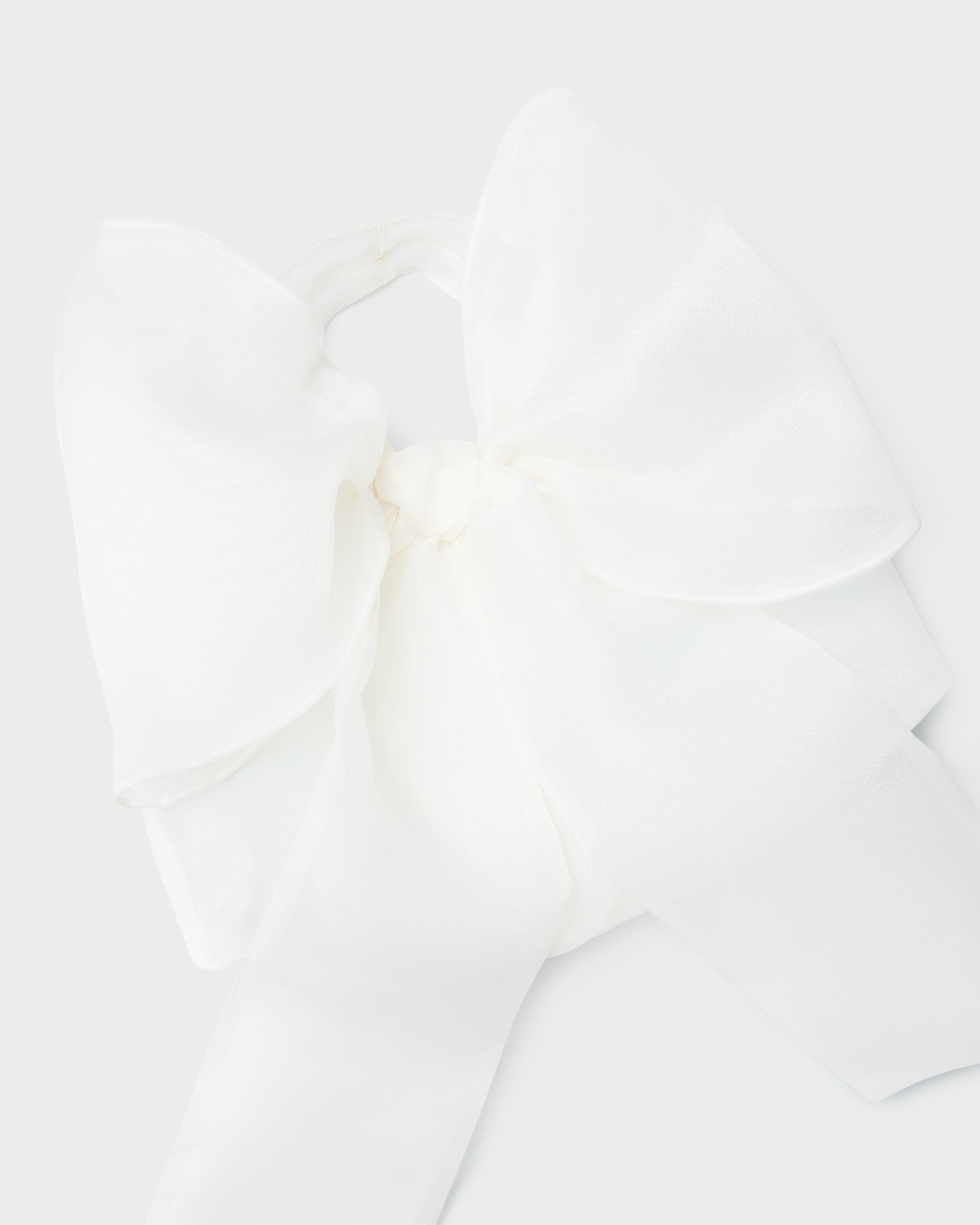 Joanne Pearl Organza Bow Clutch - Elegant Evening Bag for Women, Wedding Clutch Purse, Prom Party Accessory - Perfect for Bridal, Formal Events & Special Occasions
