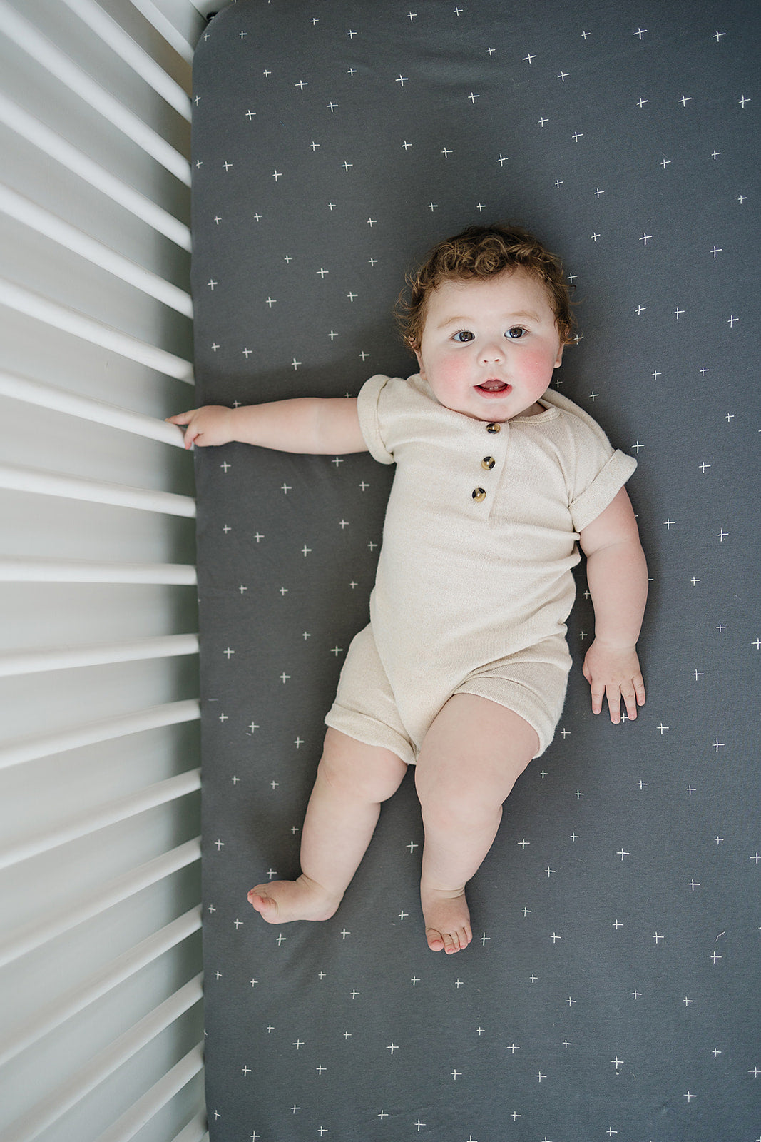 Ecolino® Organic Cotton Crib Sheet - 100% Soft & Breathable Baby Bedding for Safe Sleep - Perfect for Nursery, Daycare & Travel