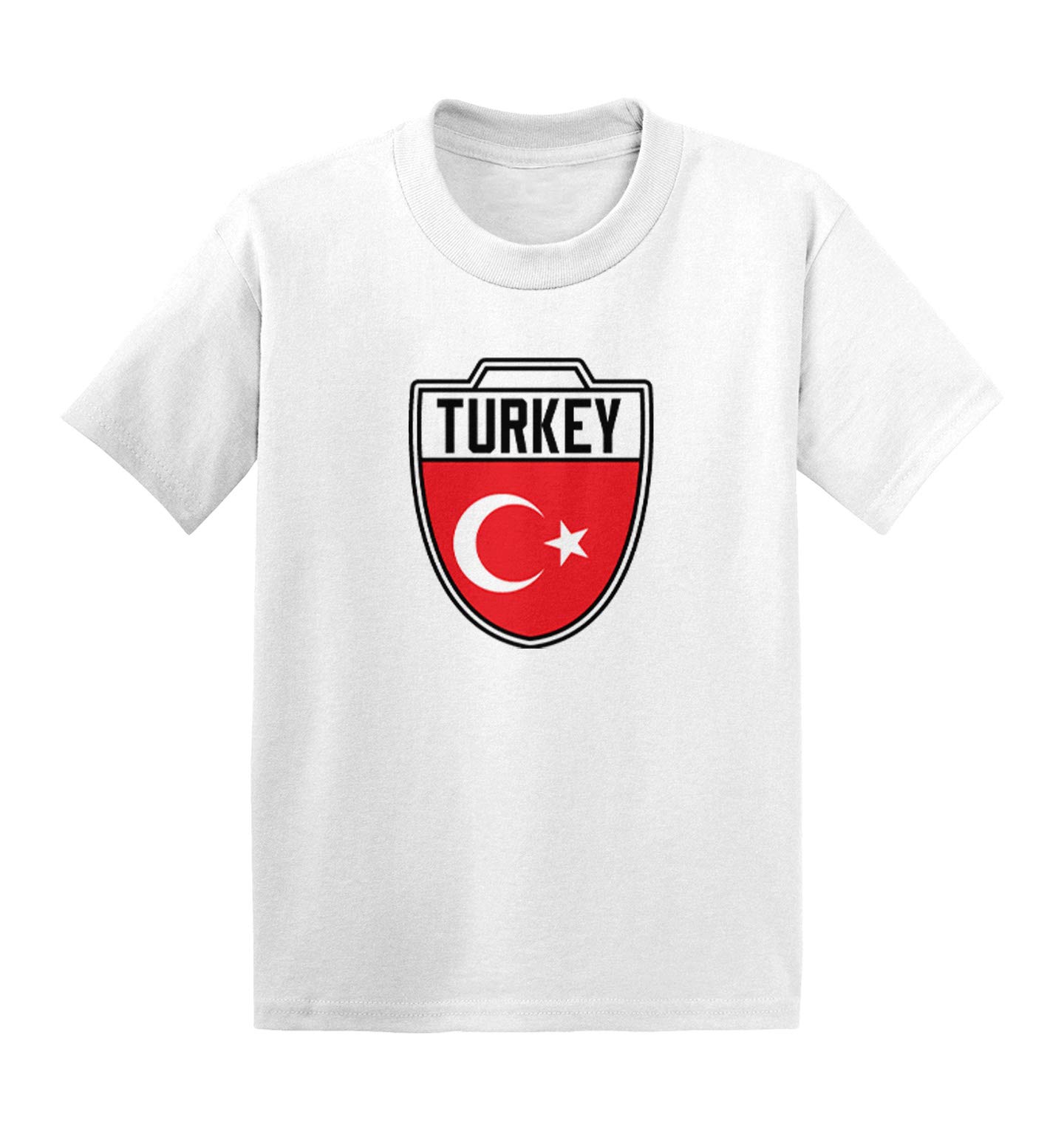 Turkey National Team Soccer Baby Toddler Cotton Jersey T-Shirt - Official Football Fan Apparel for Boys & Girls - Perfect for Match Days, Birthday Gifts & Family Outings