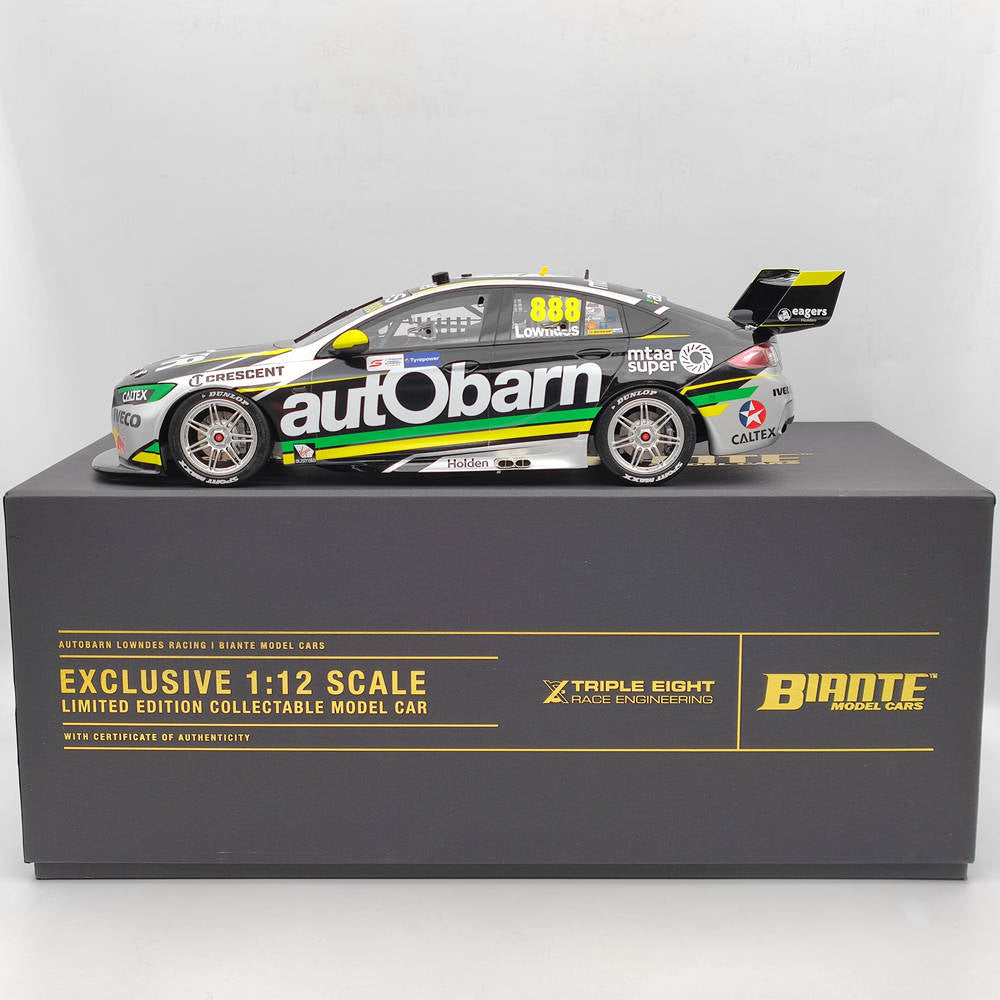 1/12 Scale Holden ZB Commodore 2018 Tyrepower Tasmania Winner #888 Resin Model Car - Collectible Toy Gift for Car Enthusiasts - Perfect for Display, Racing Fans, and Gifts