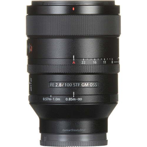 Sony FE 100mm f/2.8 STF GM OSS Lens - Premium Full Frame Portrait & Macro Lens with Smooth Trans Focus for Stunning Bokeh - Perfect for Wedding Photography, Product Shots & Creative Portraits