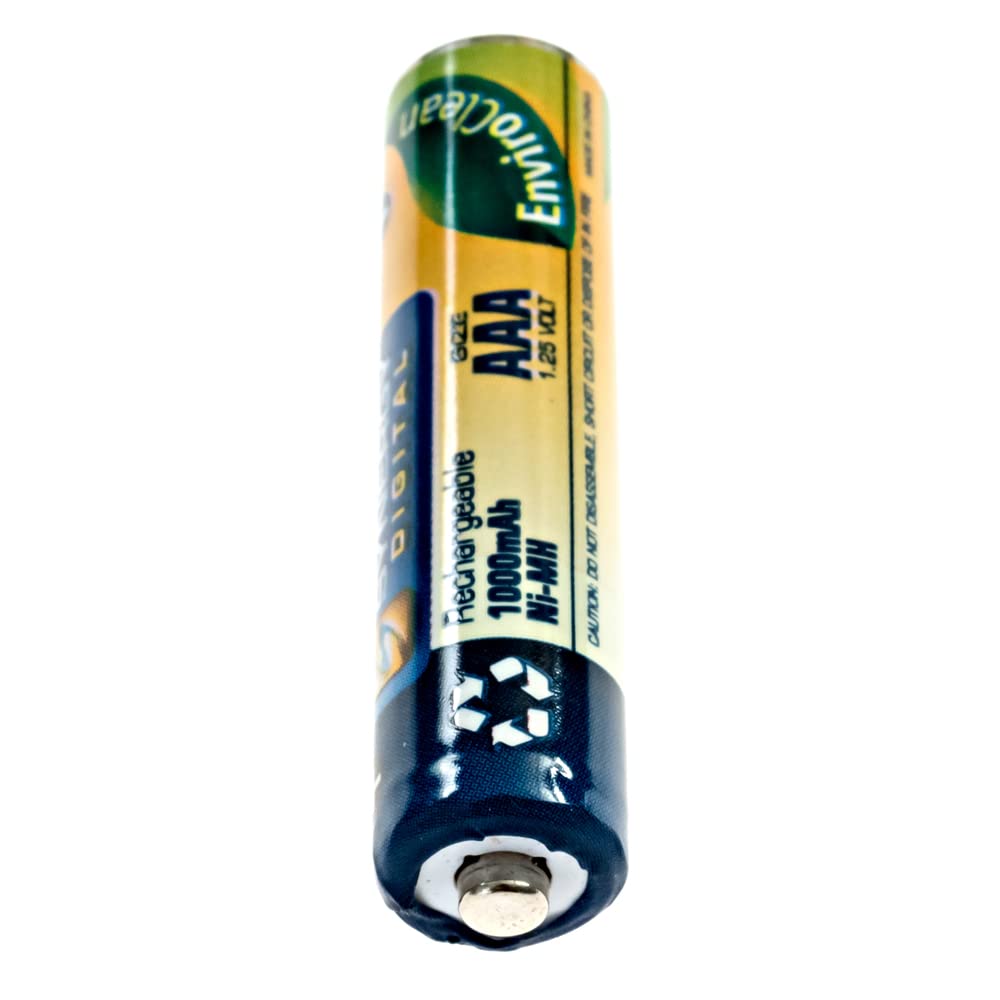 Synergy Digital Rechargeable AAA Batteries for Panasonic KX-TGA659T Cordless Phone - 8-Pack | Long-Lasting Power for Home & Office Phones | Perfect Replacement Battery for Panasonic Cordless Phone Systems