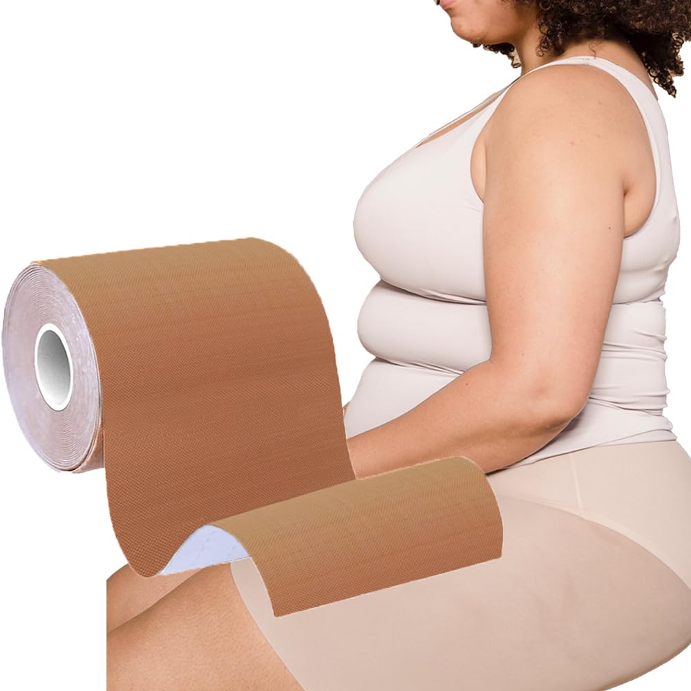 Boob Tape for Breast Lift - Sweat-Proof & Skin-Friendly Medical Grade Adhesive - Breast Support Tape for Large Bust - Perfect for Backless Dresses, Swimsuits & Special Occasions