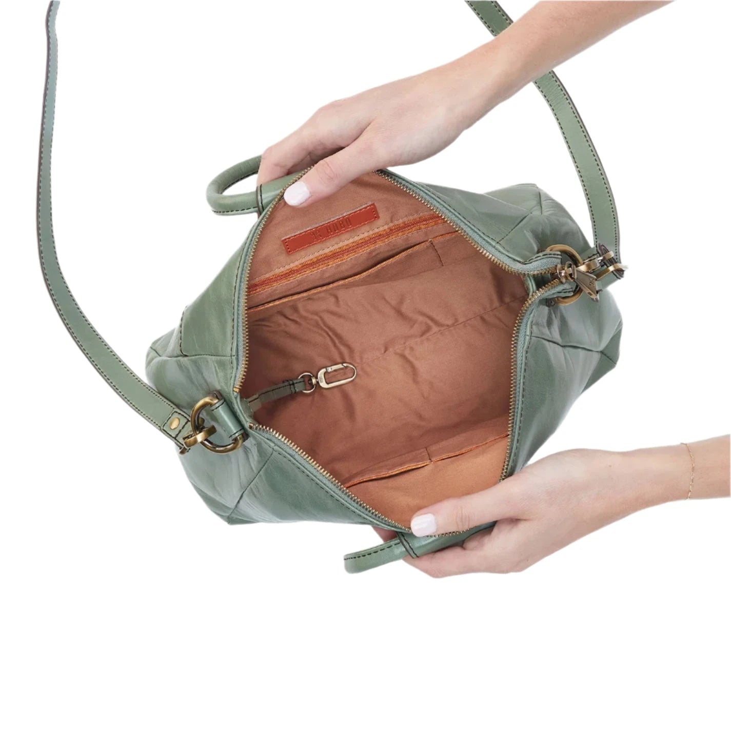 HOBO SHEILA MEDIUM SATCHEL - Genuine Leather Crossbody Bag for Women, Fashionable Shoulder Purse with Adjustable Strap - Perfect for Work, Travel & Everyday Use
