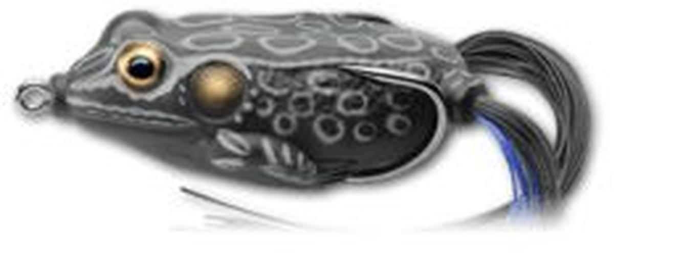 Live Target Hollow Body Frogs - Topwater Bass Fishing Lure for Freshwater & Saltwater - Realistic Frog Bait for Weedless Fishing in Ponds, Lakes, and Rivers