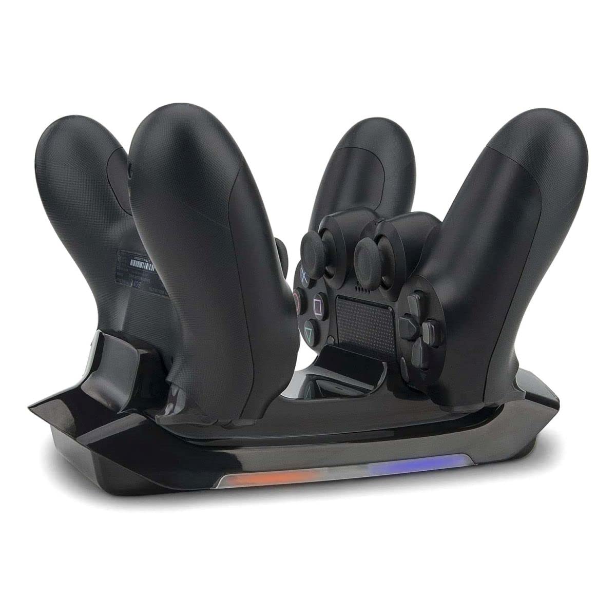 Fast Charging PS4 Controller Charger Station Dock - 2-Hour Quick Charge for DualShock Wireless Controllers (PS4/PS4 Pro/PS4 Slim) | Perfect for Gaming Marathons & Multiplayer Sessions