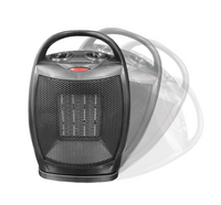 Milex PTC Ceramic Space Heater - Fast Heating, Energy Efficient Portable Electric Heater for Home, Office, Bedroom | Perfect for Winter, Small Rooms & Personal Use