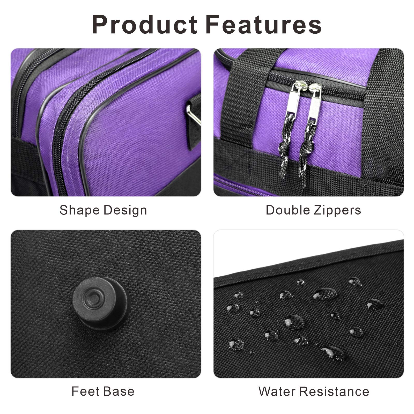 16 Inch Duffle Bag for Travel, Gym & Sports - Adjustable Strap Weekender Overnight Bag for Men & Women | Perfect Carry-On for Workouts, Weekend Getaways & Business Trips
