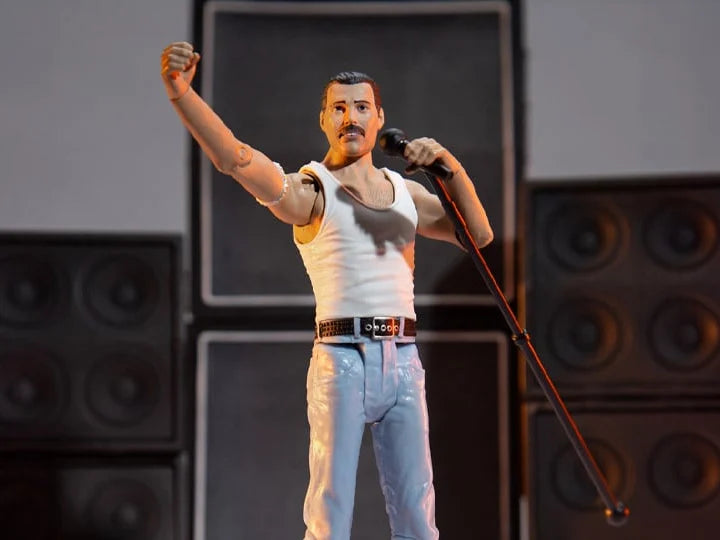 Freddie Mercury Action Figure - Limited Edition Collectible for Music Maniacs | Perfect for Queen Fans, Gift for Rock Music Lovers, Display for Home & Office Decor