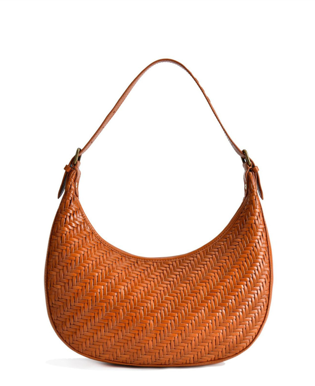Handwoven Crescent Shoulder Bag for Women - Boho Crossbody Purse with Adjustable Strap - Perfect for Travel, Shopping & Everyday Use