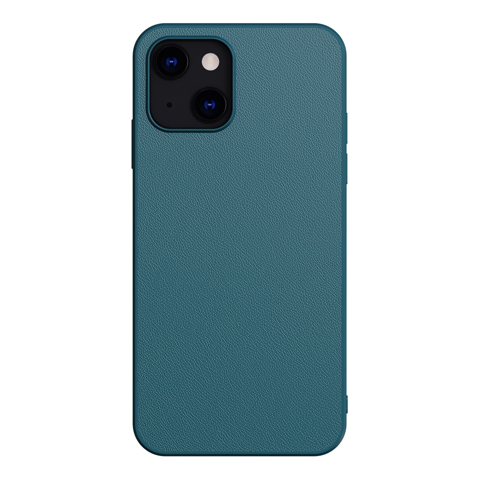 Premium Genuine Leather Phone Case Compatible with iPhone 13 - Slim Protective Cover with Soft Inner Lining | Perfect for Everyday Use, Business Meetings & Travel Protection