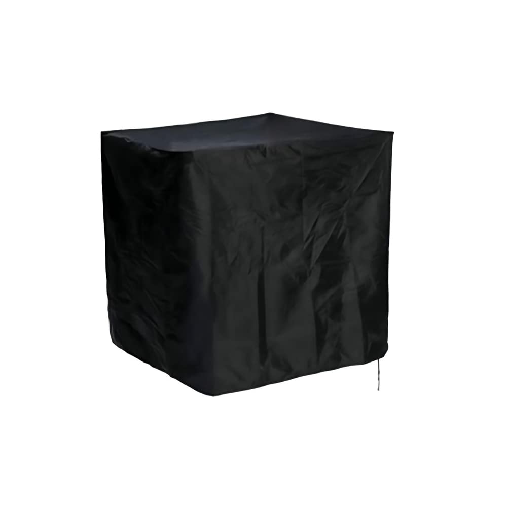 210D Oxford Fabric Square Oven Cover - Waterproof Dustproof Grill Protector 26.7x26.7x28.3 Inch - Outdoor BBQ, Patio Furniture & Kitchen Appliance Protection